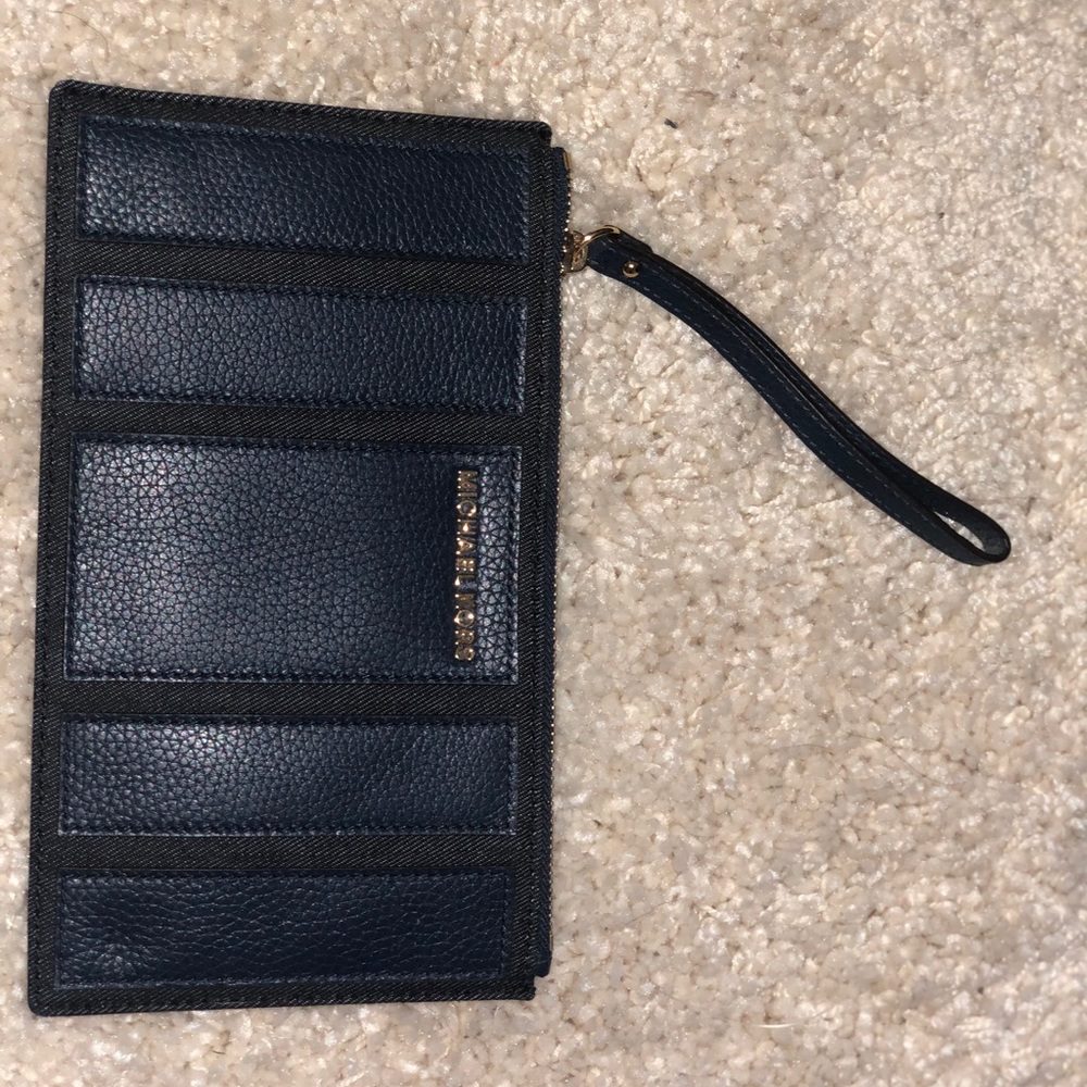 Michael Kors Navy Blue Clutch